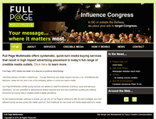 Tablet Screenshot of fullpagemultimedia.com